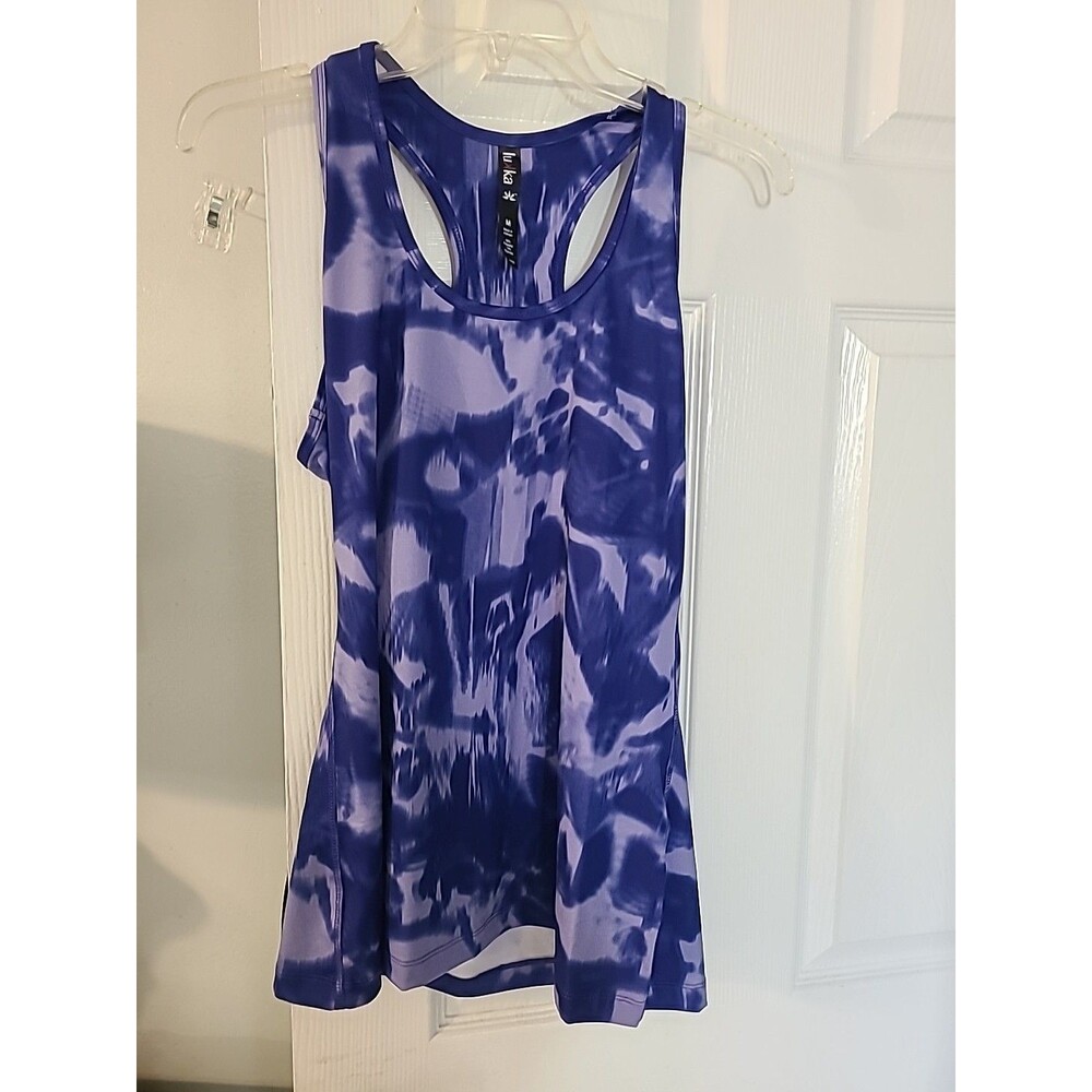 lUKKA WORKOUT RACERBACK PRINTED TANK WOMEN'S SIZE: -(M)